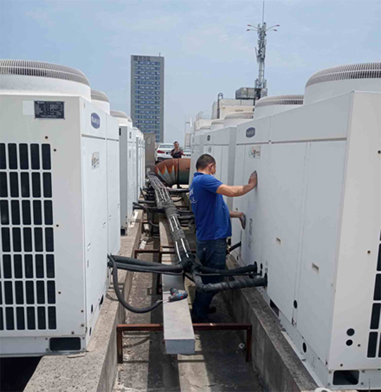 溆浦中央空调制热和不制冷系统维修方法